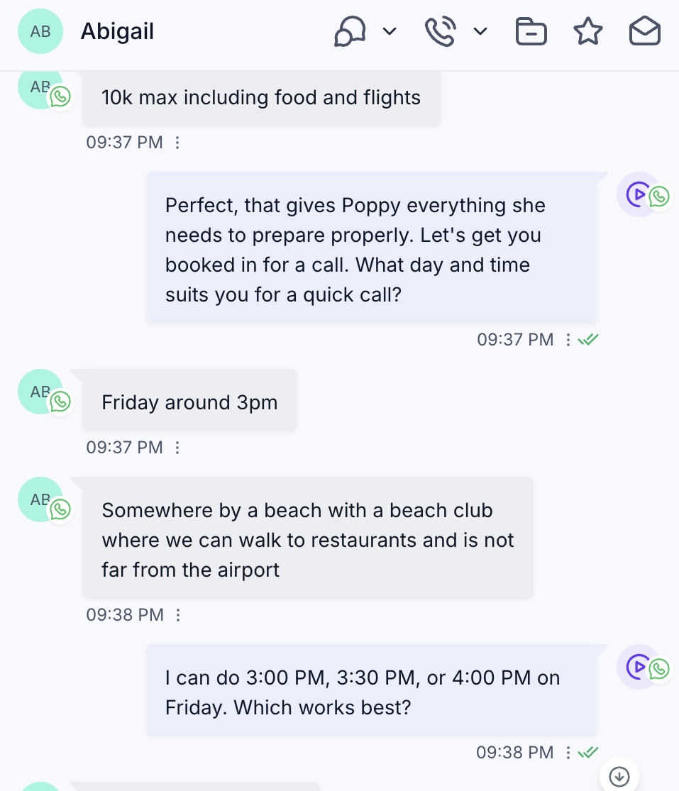 Abigail conversation 4