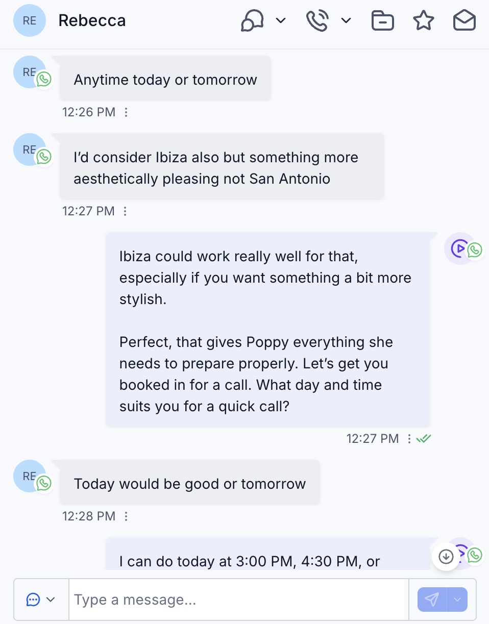 Rebecca conversation 3